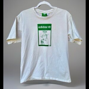 Adidas Yoda Star Wars t shirt S/M